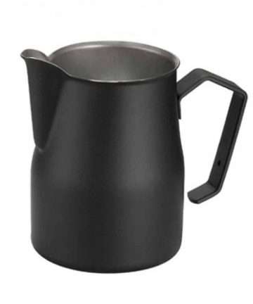Cană pentru Spumare Lapte Motta Negru Mat